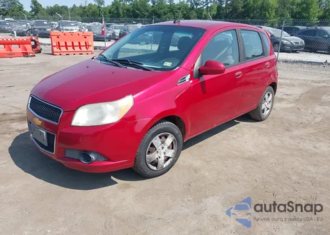 2011 Chevrolet Aveo 1Lt z USA, uszkodzony, nr VIN KL1TD6DE2BB227067